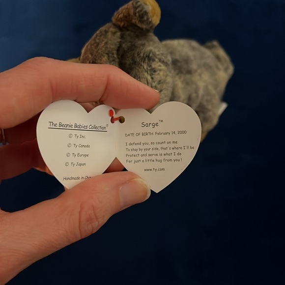 Ty Beanie Baby Sarge - Picture 2 of 6